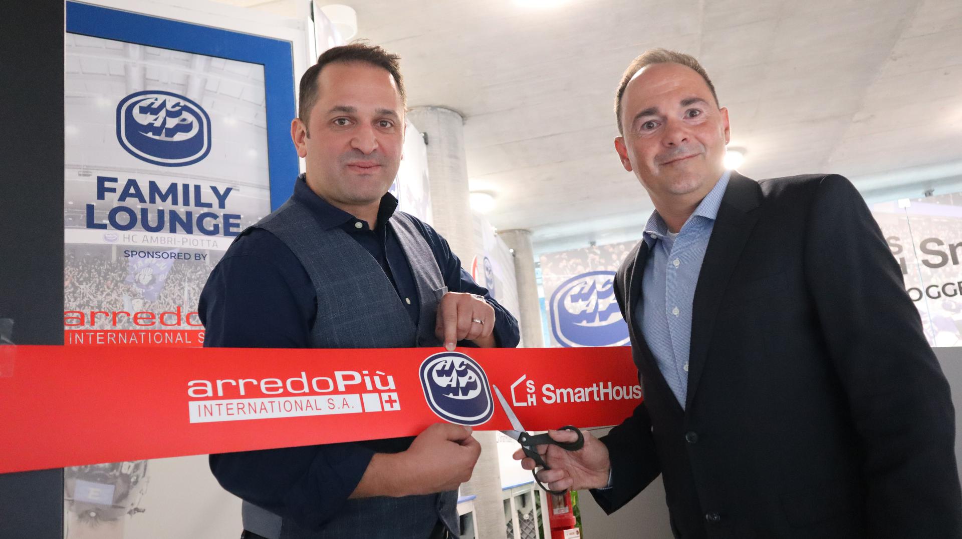 SmartHouse e ArredoPiù International Official Sponsor Hockey Club Ambrì Piotta